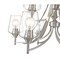 Z-Lite Joliet 9 Light Chandelier, Brushed Nickel & Clear 473-9BN - alternate 6